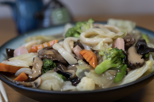 Fideo al vapor